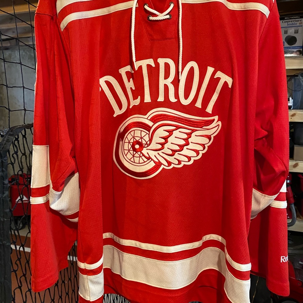 Pavel Datsyuk Winter Game Jersey.  Worn once.  In New condition.  Size XL.